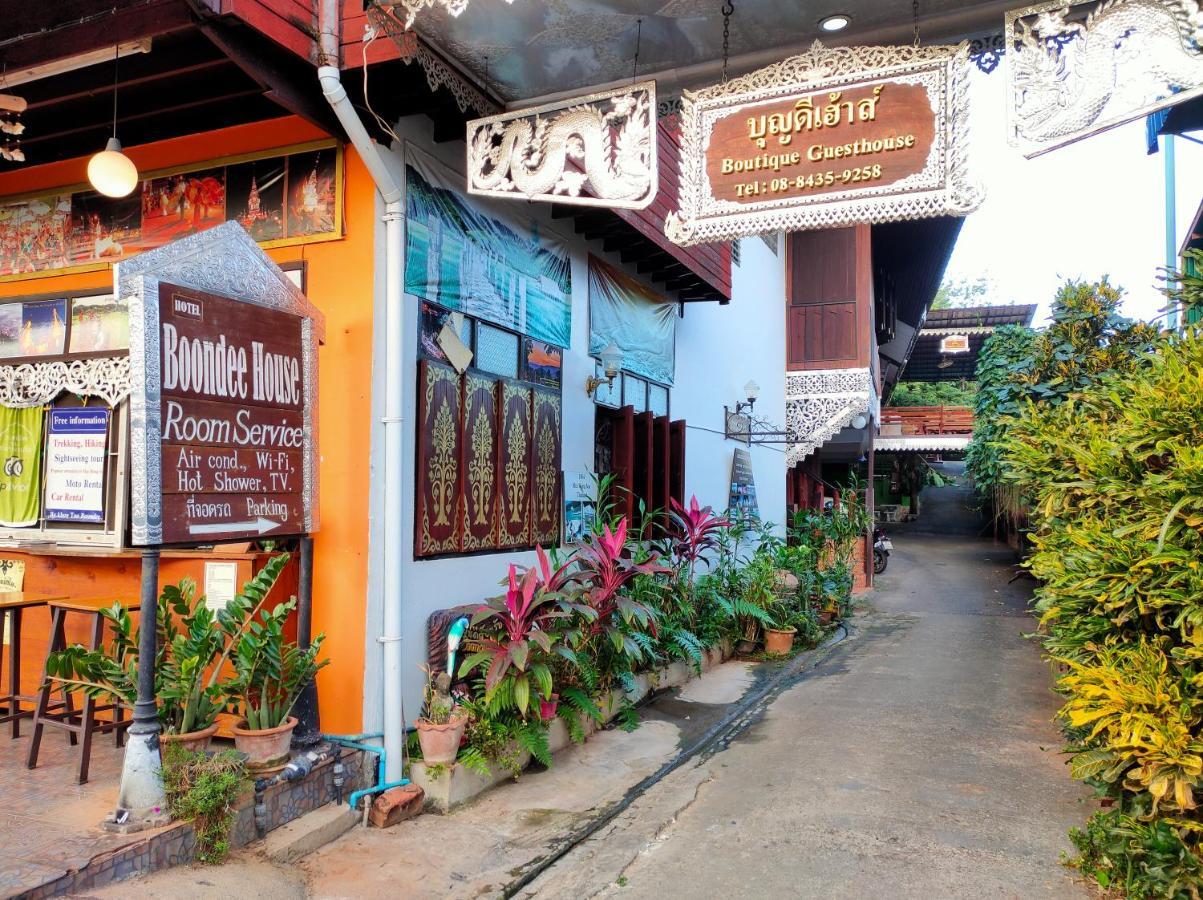 Hotel Boondee House Mae Hong Son Exterior foto